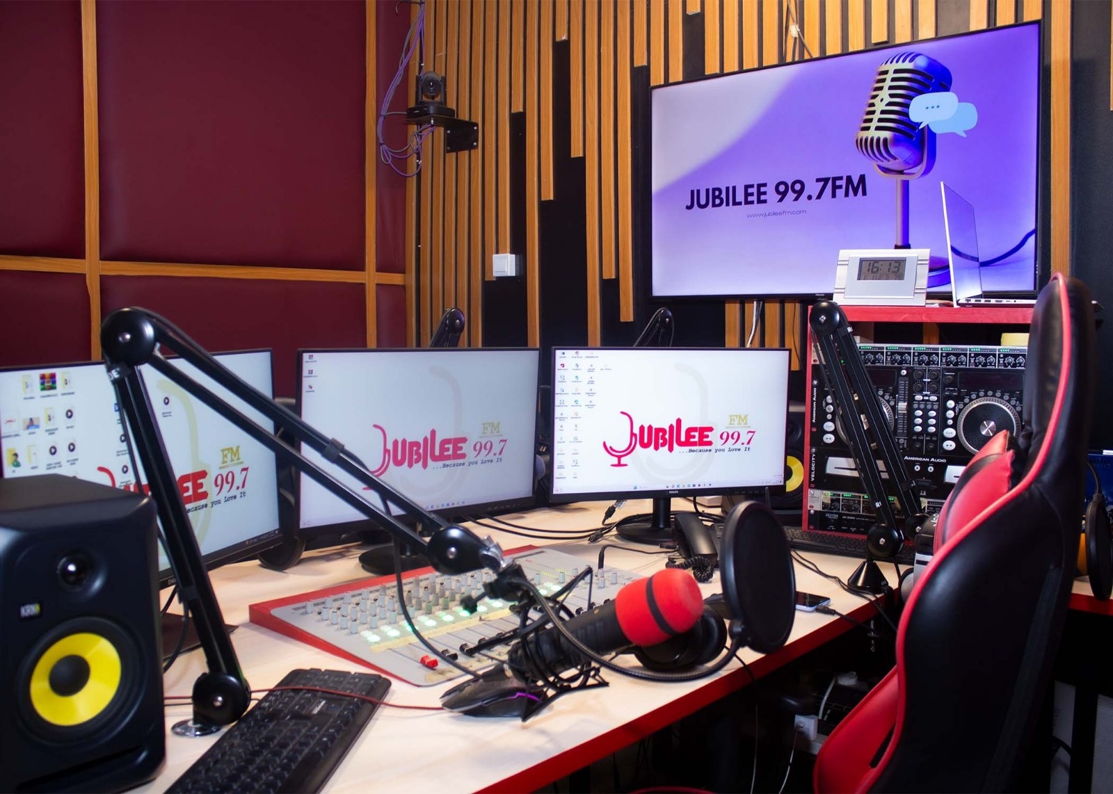 Jubilee 99.7 FM Studio